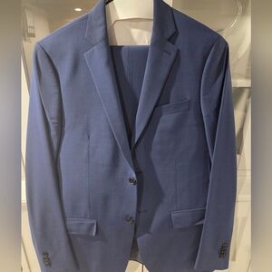 John Varvatos Star USA Slim Fit 2-piece Suit Blue 40R 34W